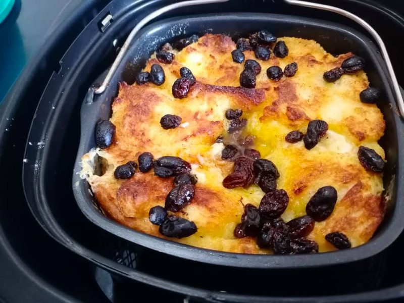 puding roti air fryer