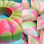 Resepi Puding Roti Marble Berlapis Cantik, Memikat Mata & Manis Dimakan