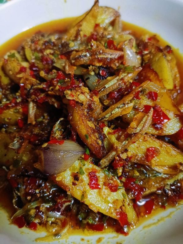 sambal bilis kentang