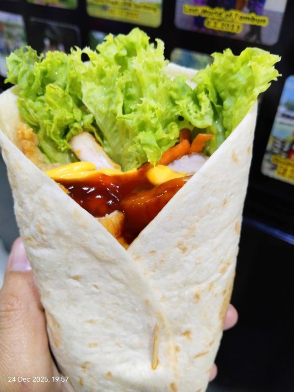 resepi tortilla wrap