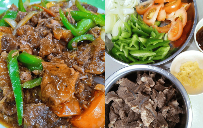 resipi daging black pepper