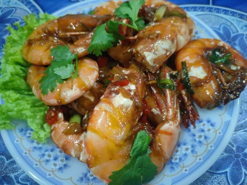 udang masak madu