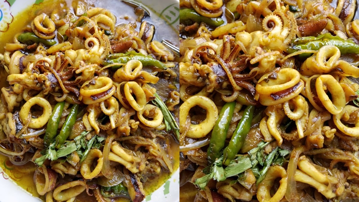 sotong masak asam kunyit