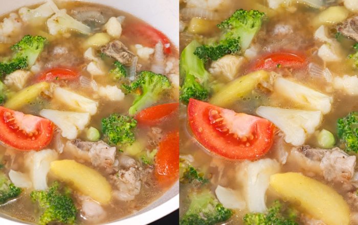 sup sayur simple
