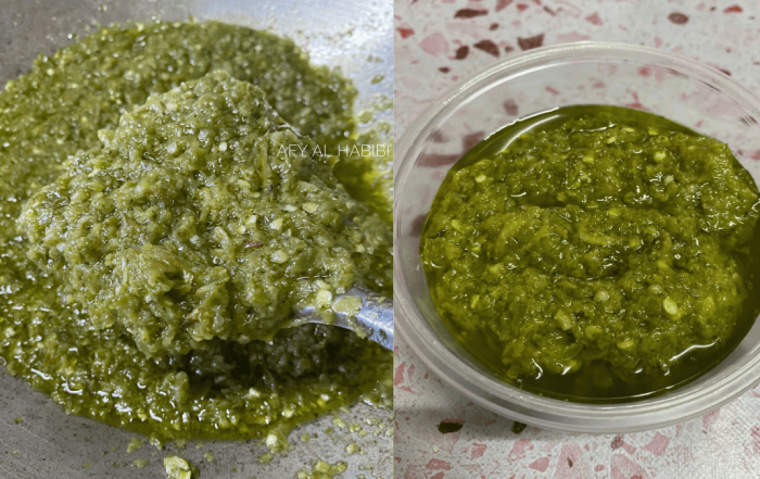 cara buat sambal hijau