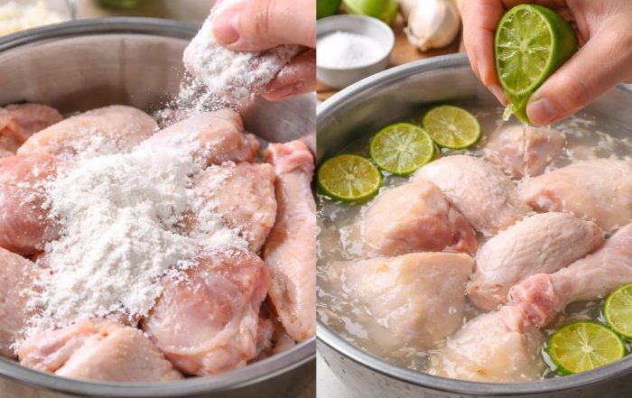 cara hilangkan bau ayam