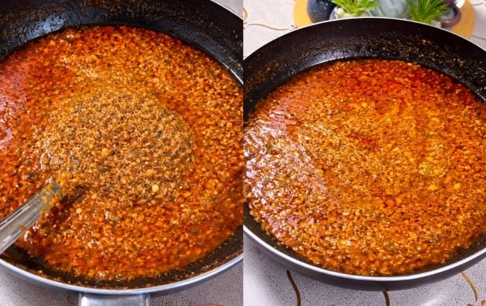 kuah kacang daging
