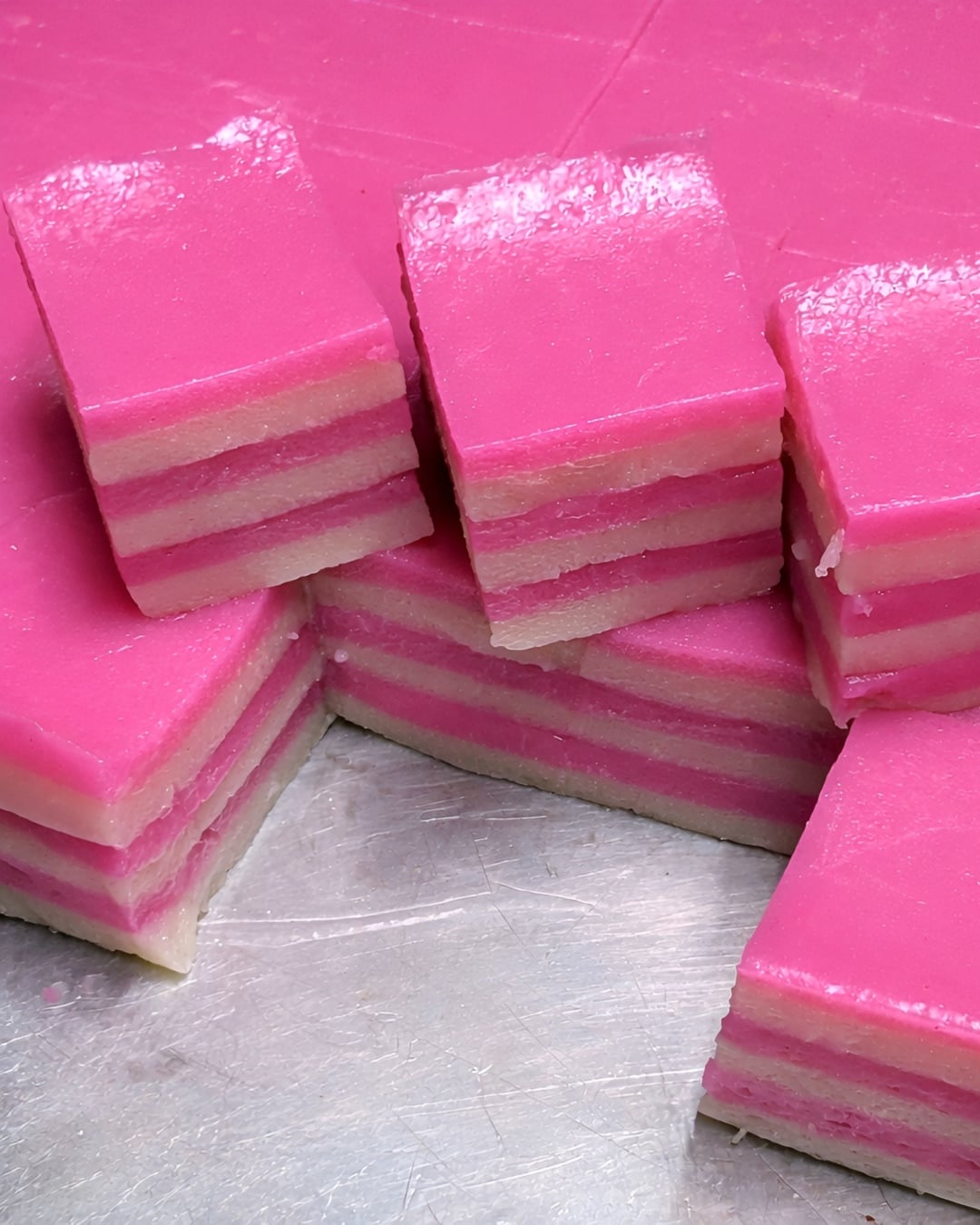 resepi kuih lapis gedik