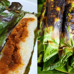 Resipi Pulut Panggang Inti Serunding Kelapa Udang Kering, Boleh Buat Awal & Frozenkan Untuk Raya