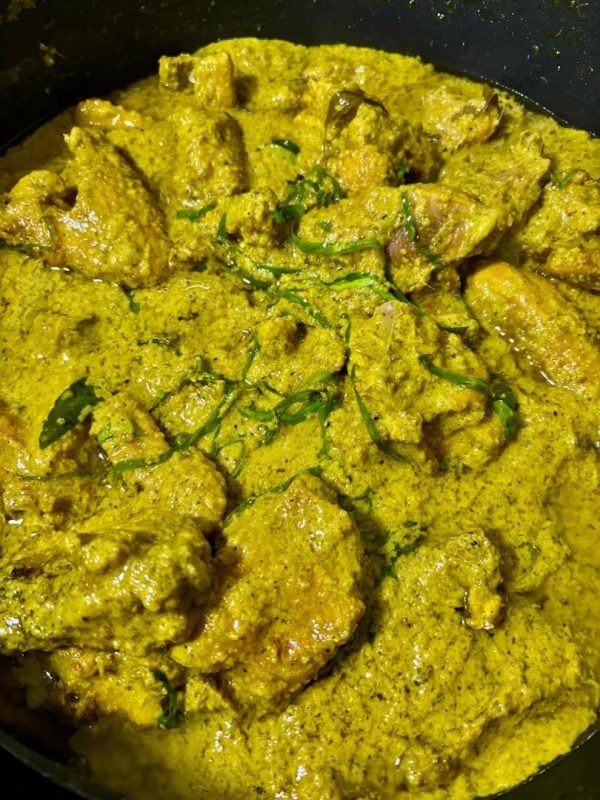 rendang hijau
