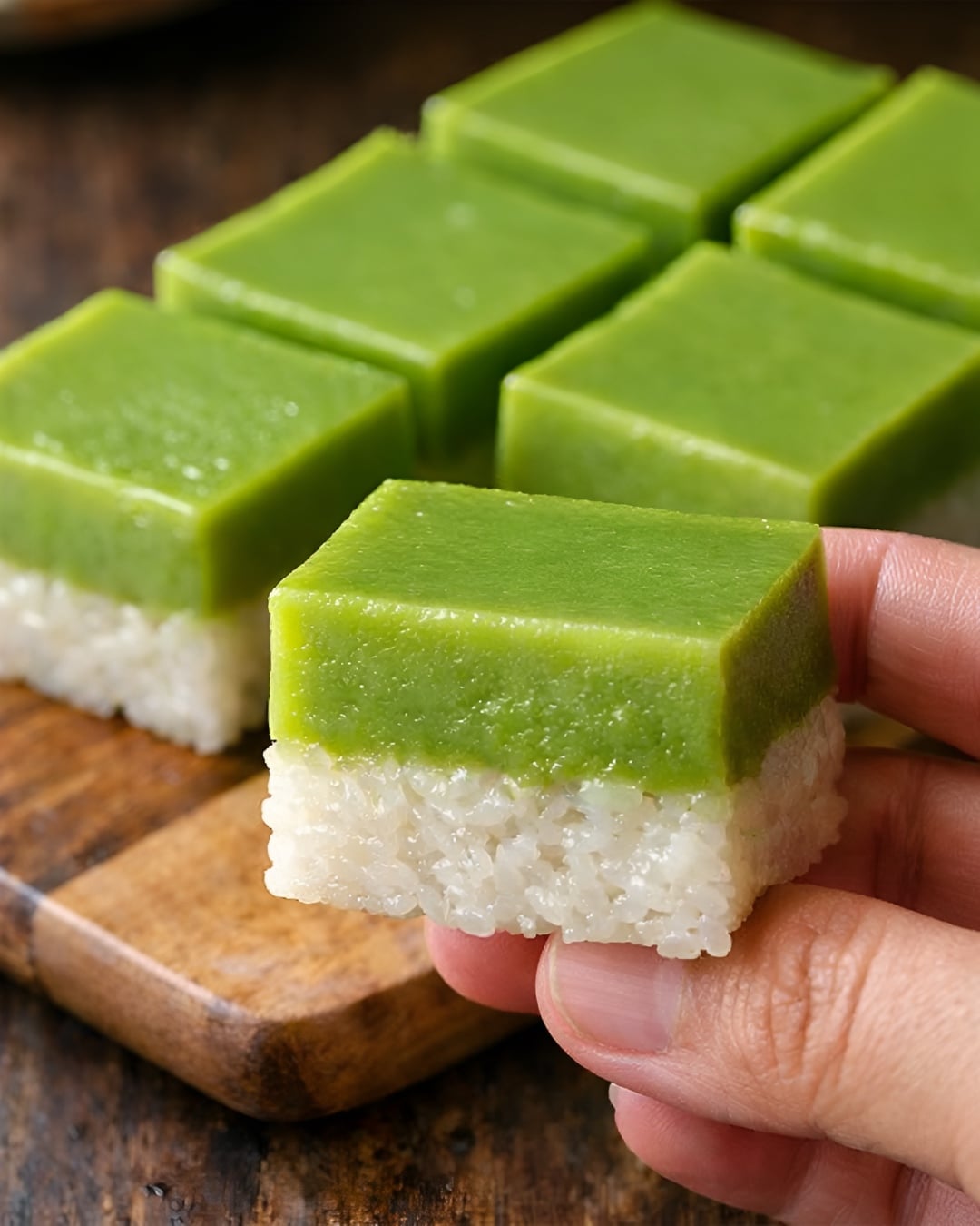 resepi seri muka pandan
