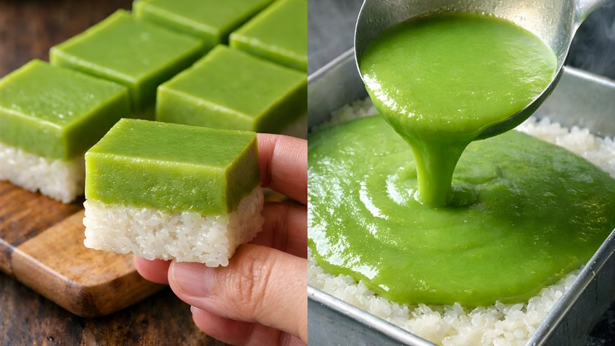 resepi seri muka pandan