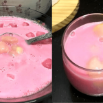 Resipi Air Sirap Bandung Soda Laici Untuk Berbuka, Rasa Berkrim Buat Dahaga Hilang Sekelip Mata!