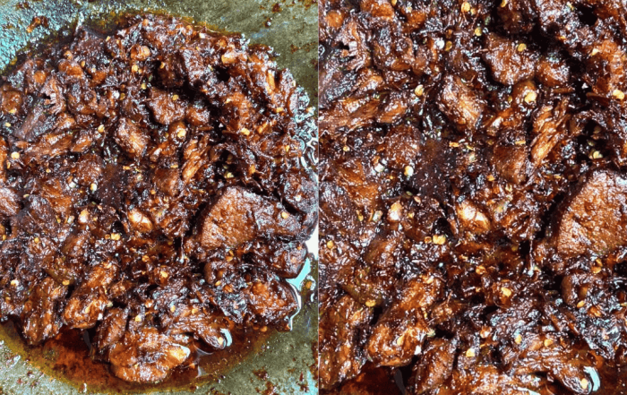 daging masak dendeng