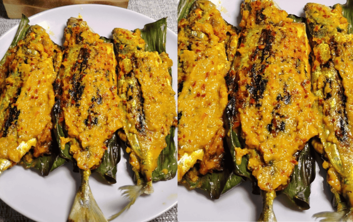 ikan percik bakar
