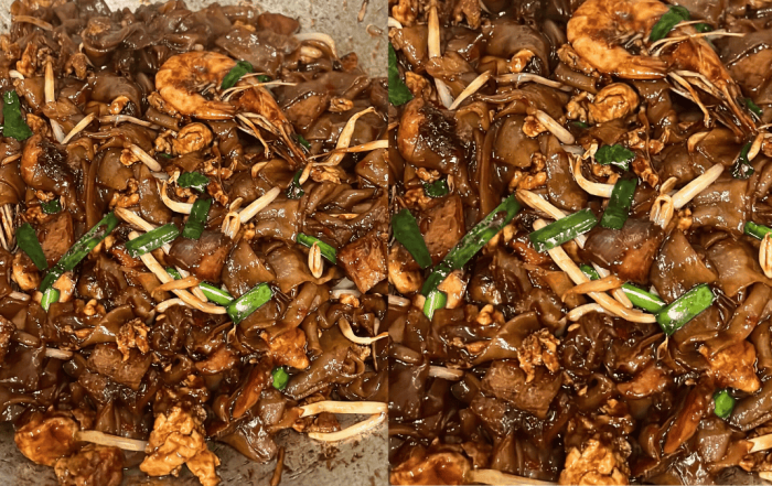 kuetiau goreng seafood