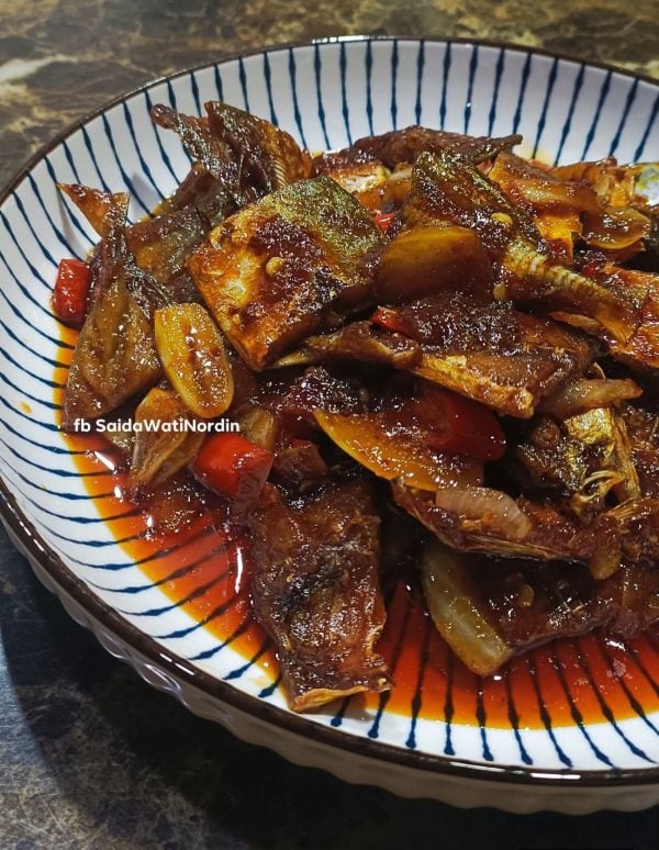 sambal tumis ikan masin