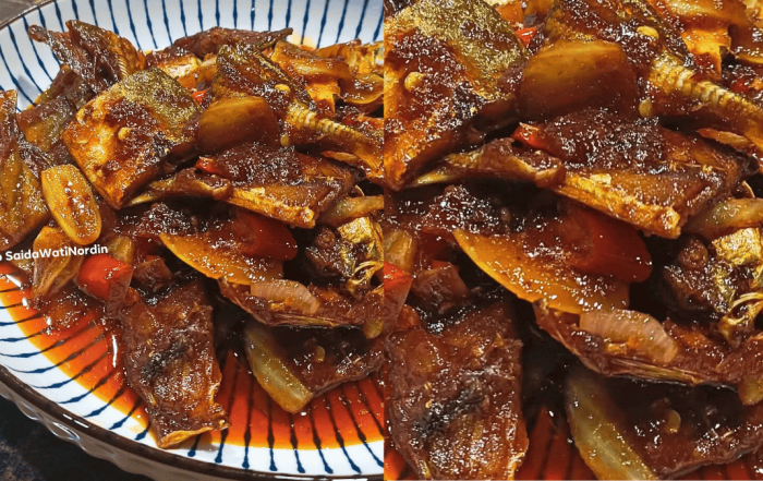 sambal tumis ikan masin