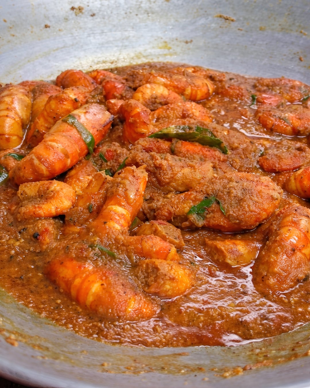 udang masak rendang