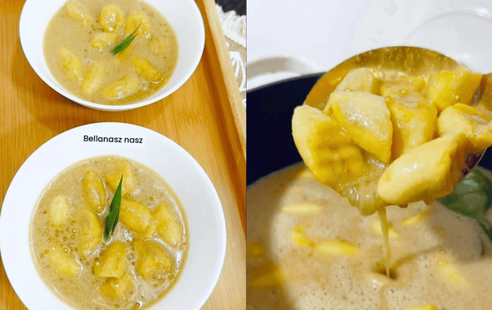 cara buat pengat pisang