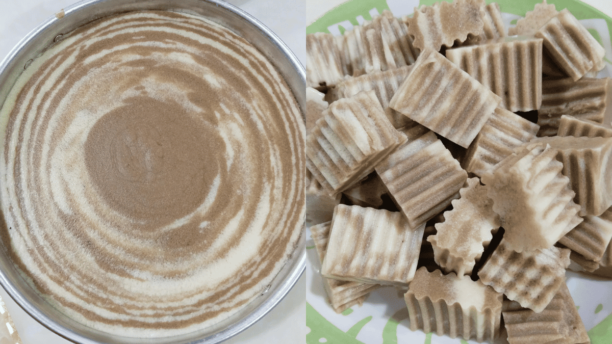 cara buat puding roti
