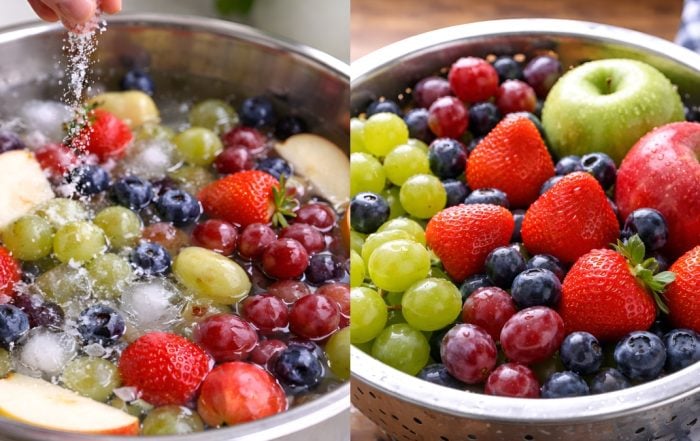 cara cuci buah
