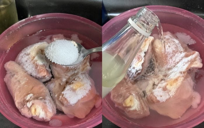 cara defrost ayam cepat