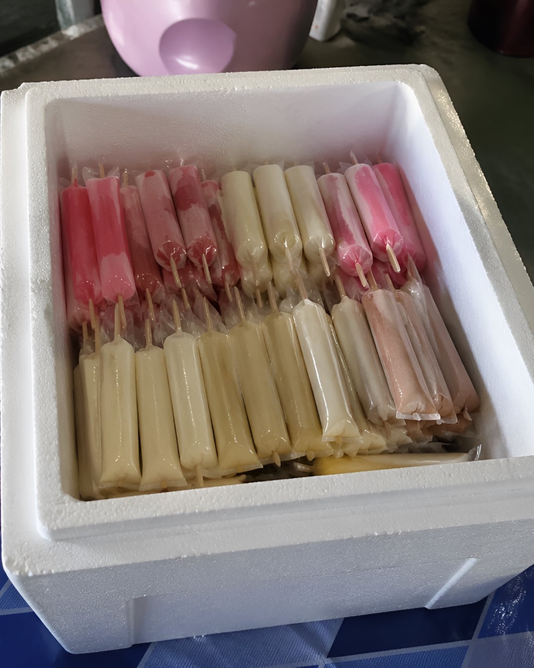 cara simpan aiskrim malaysia