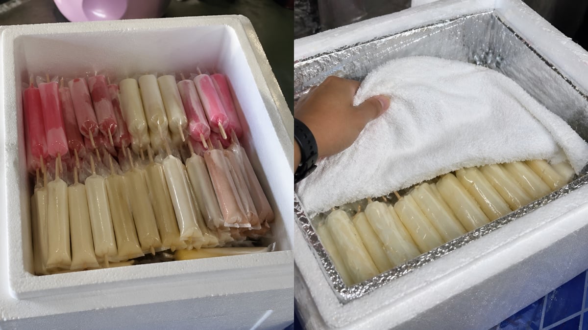 cara simpan aiskrim malaysia