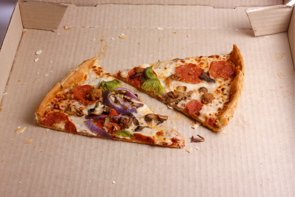 cara simpan baki pizza