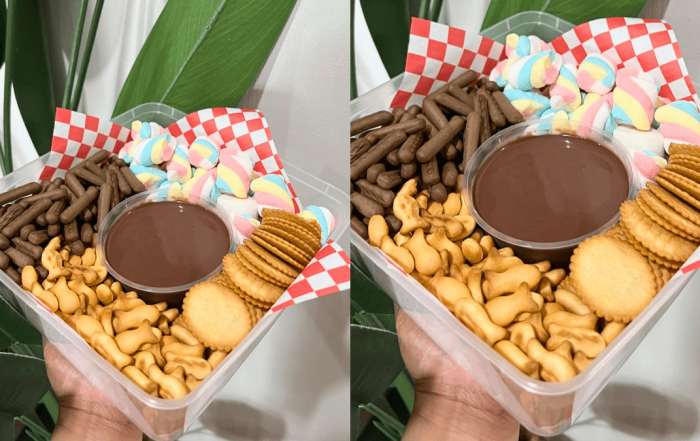 dessert platter