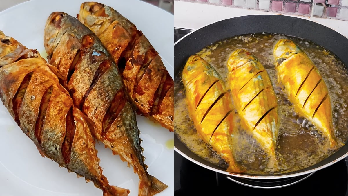 ikan goreng kunyit