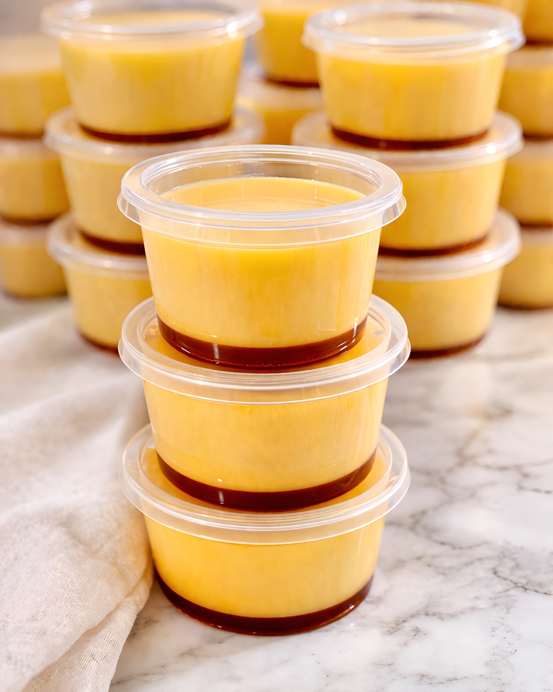 karamel tanpa telur