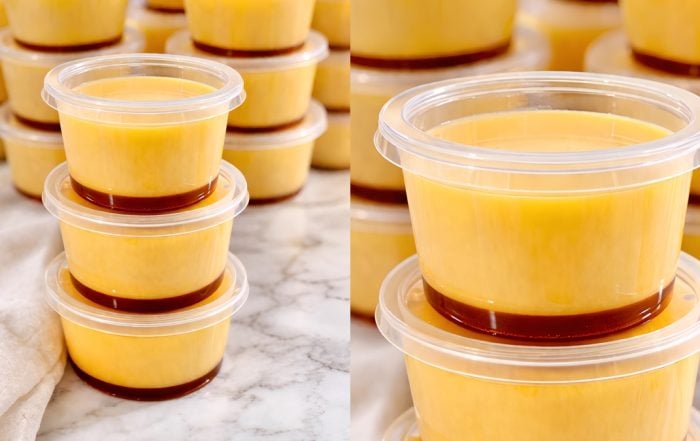 karamel tanpa telur