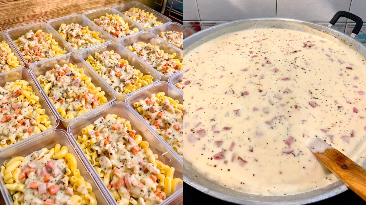 macaroni carbonara