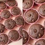Muffin Coklat Chip Moist & Padat, Resipi Mudah Tanpa Mixer Yang Ramai Teruja Nak Cuba