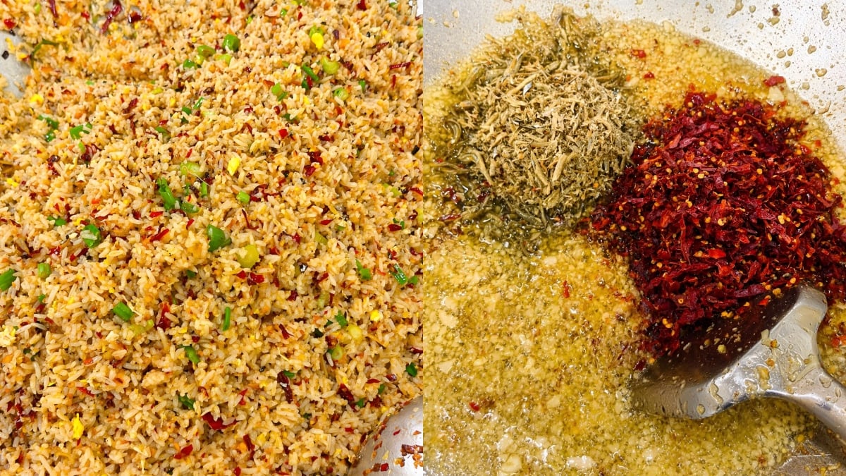 nasi goreng lada kering