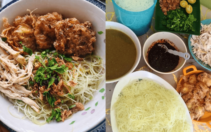 cara buat bihun soto