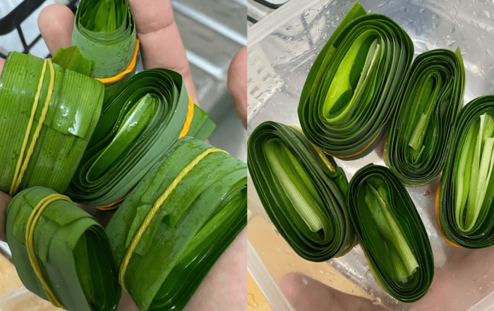 petua simpan daun pandan