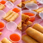 Cara Buat Popia Sayur Rangup Inti Ayam, Lagi Sedap Cicah Sos Thai Pedas Manis!