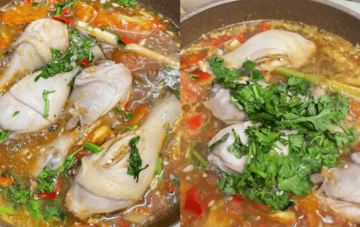 ayam stim halia