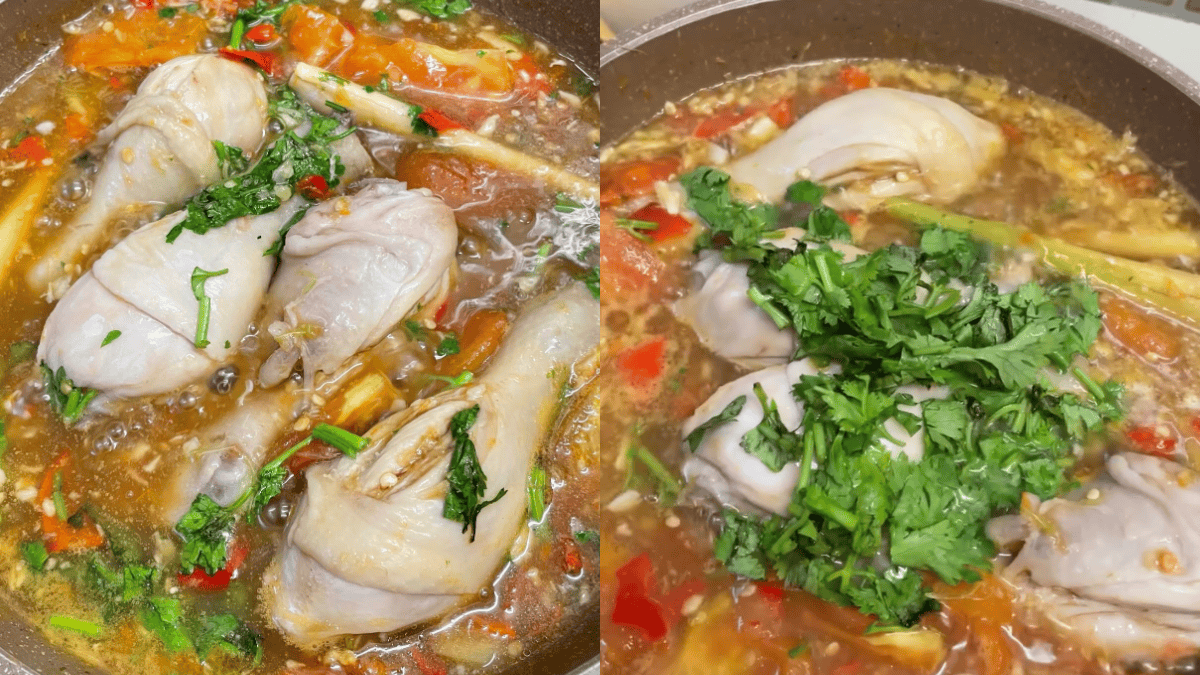 ayam stim halia