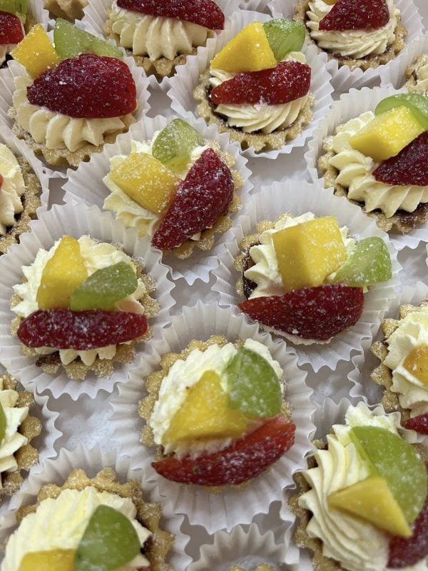 cheese tart buah