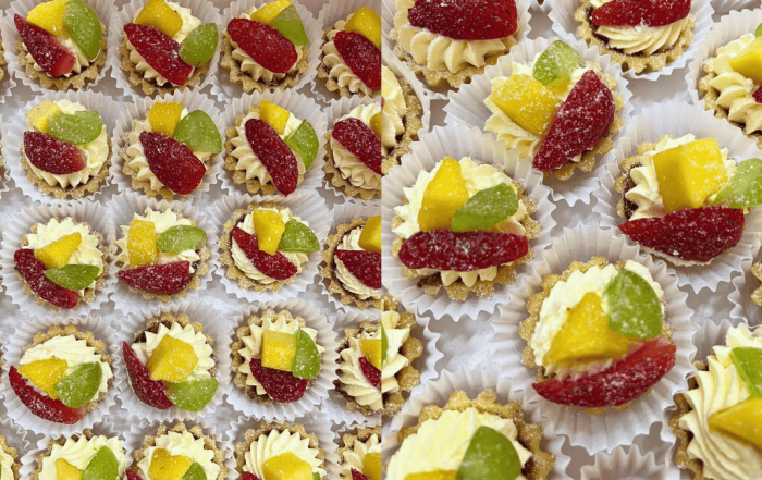 cheese tart buah