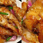 Resipi Ikan Siakap Goreng Rangup Bersalut Kuah Pekat, Sedapnya Memang Lain Dari Biasa!