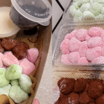 Cara Buat Mochi Bites Lembut Kenyal, Lengkap Dengan Resipi Sos Pencicah Cream Cheese!