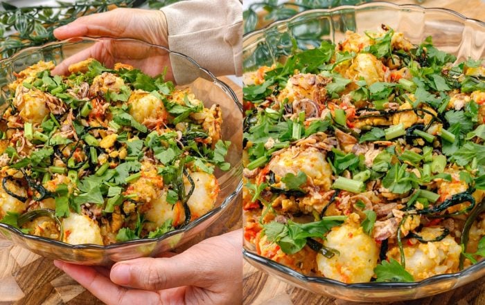 resepi nasi impit goreng