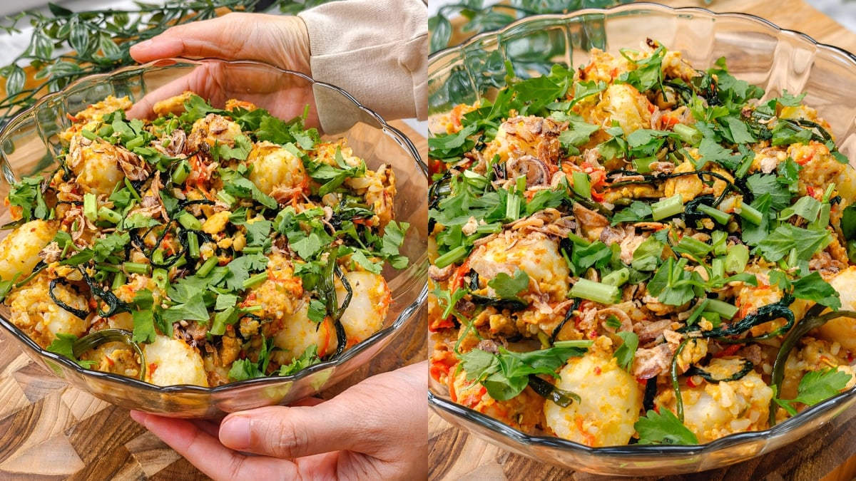 resepi nasi impit goreng