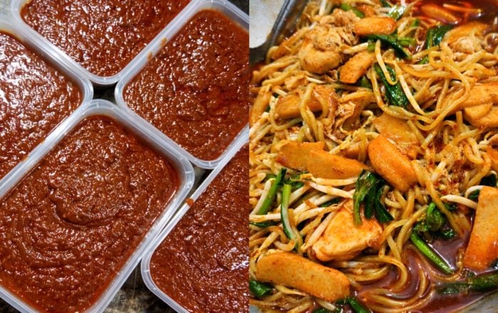 resepi pes mee goreng