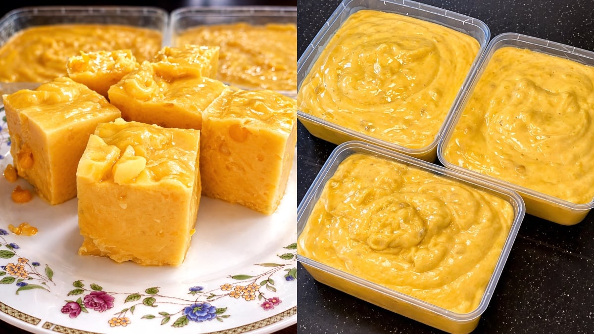 resepi puding jagung santan